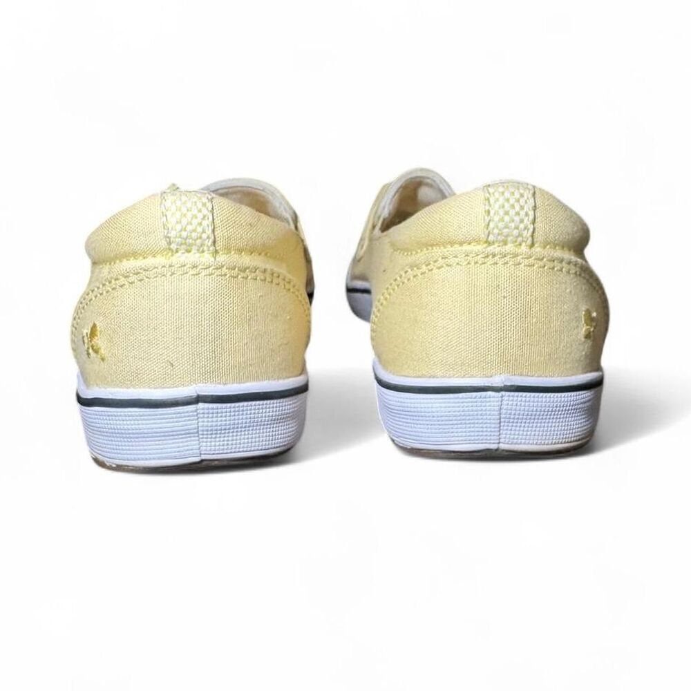 Grasshoppers Highview Seasonal Womens Yellow Canvas Loafer Flats Boat Shoes Sz 8 - Picture 6 of 6